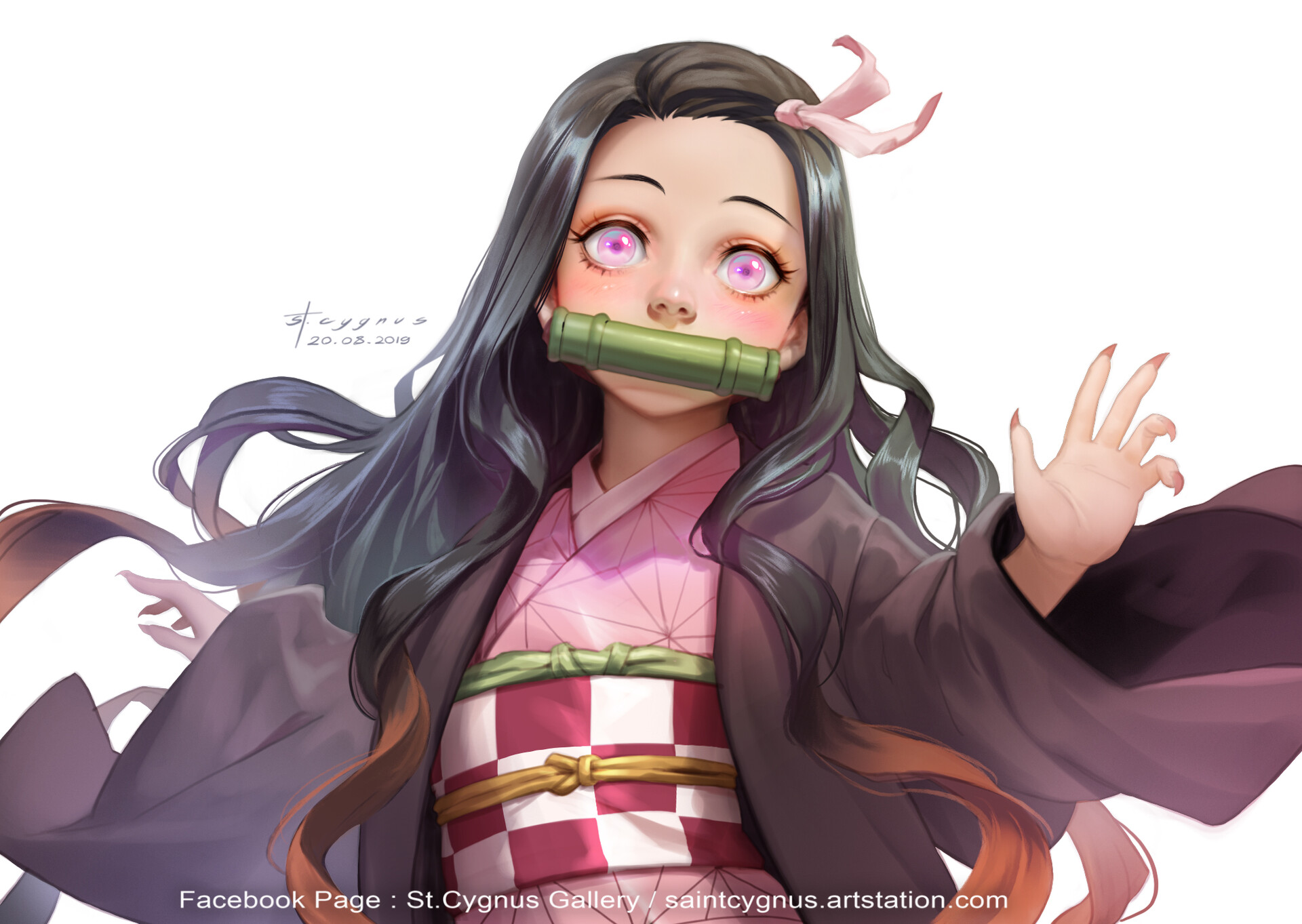 ชมแฟนอาร์ตตัวละคร เนซึโกะ คามาโดะ ในดาบพิฆาตอสูร หรือ Demon Slayer: Kimetsu no Yaiba
