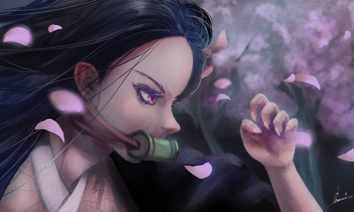 ชมแฟนอาร์ตตัวละคร เนซึโกะ คามาโดะ ในดาบพิฆาตอสูร หรือ Demon Slayer: Kimetsu no Yaiba