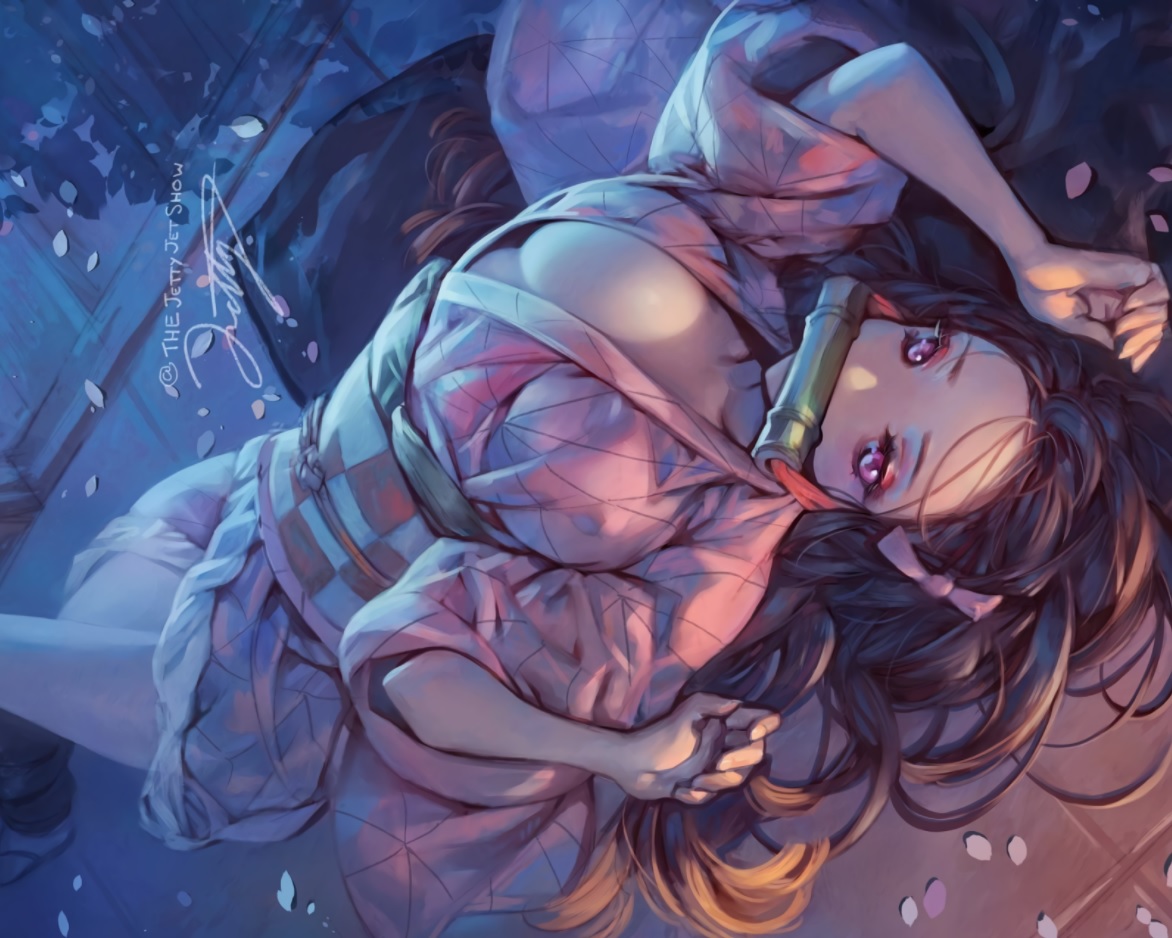 ชมแฟนอาร์ตตัวละคร เนซึโกะ คามาโดะ ในดาบพิฆาตอสูร หรือ Demon Slayer: Kimetsu no Yaiba