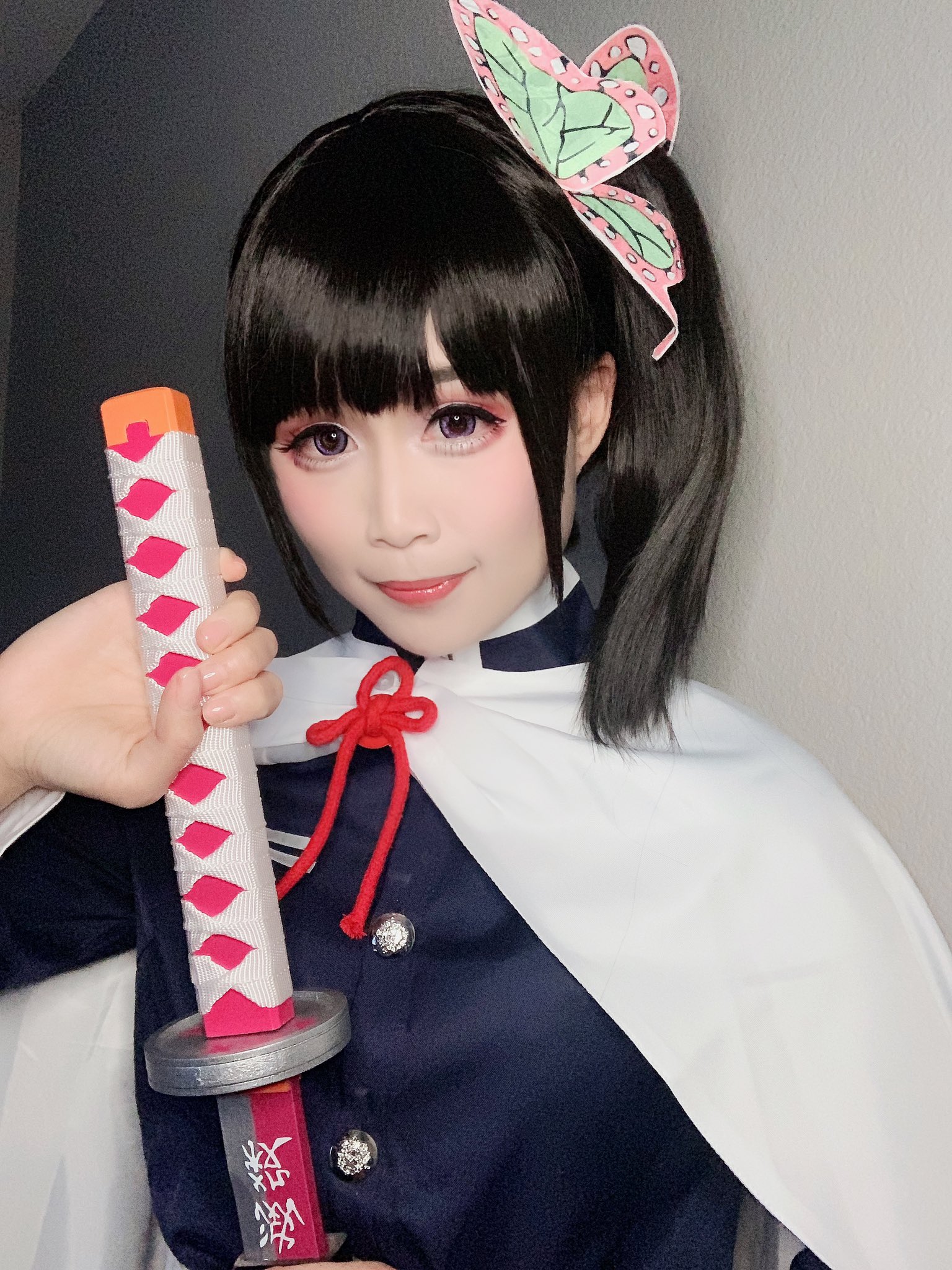 ชมคอสเพลย์ตัวละคร สึยุริ คะนะโอะ หรือ ซึยูริ คานาโอะ Tsuyuri Kanao ในดาบพิฆาตอสูร หรือ Demon Slayer: Kimetsu no Yaiba