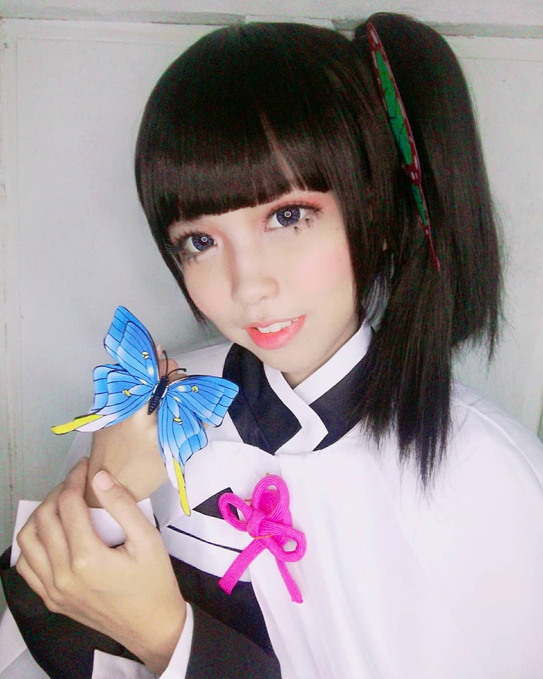 ชมคอสเพลย์ตัวละคร สึยุริ คะนะโอะ หรือ ซึยูริ คานาโอะ Tsuyuri Kanao ในดาบพิฆาตอสูร หรือ Demon Slayer: Kimetsu no Yaiba