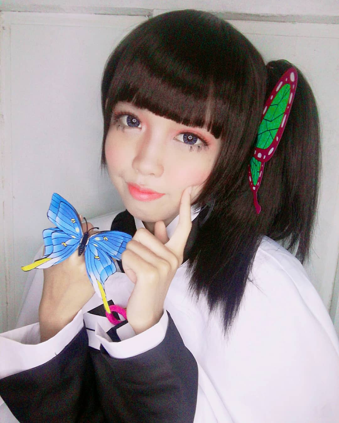 ชมคอสเพลย์ตัวละคร สึยุริ คะนะโอะ หรือ ซึยูริ คานาโอะ Tsuyuri Kanao ในดาบพิฆาตอสูร หรือ Demon Slayer: Kimetsu no Yaiba