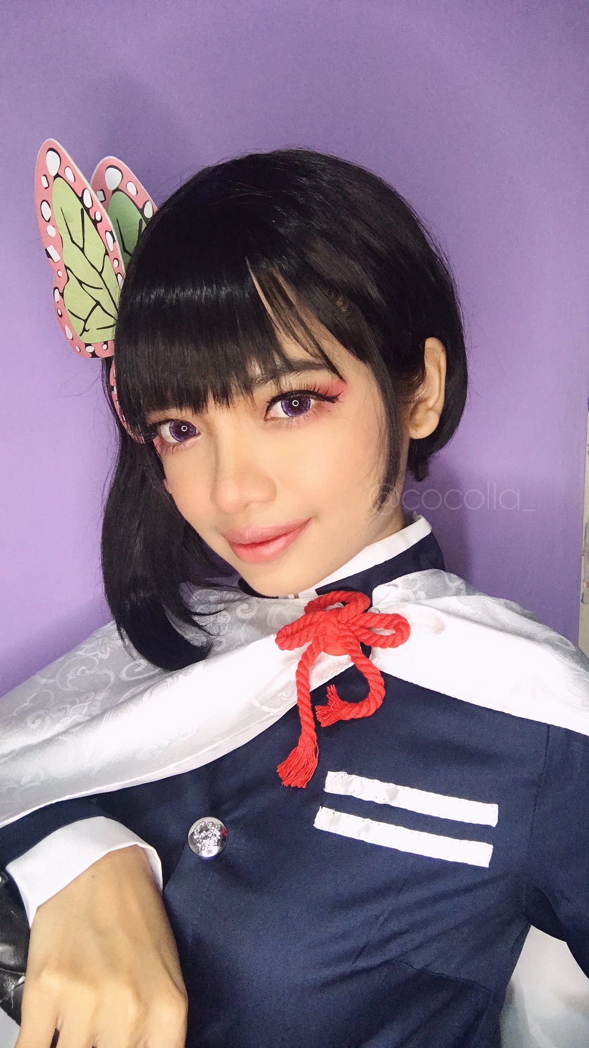 ชมคอสเพลย์ตัวละคร สึยุริ คะนะโอะ หรือ ซึยูริ คานาโอะ Tsuyuri Kanao ในดาบพิฆาตอสูร หรือ Demon Slayer: Kimetsu no Yaiba