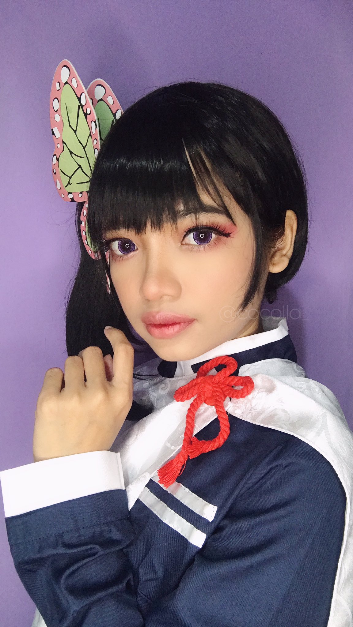 ชมคอสเพลย์ตัวละคร สึยุริ คะนะโอะ หรือ ซึยูริ คานาโอะ Tsuyuri Kanao ในดาบพิฆาตอสูร หรือ Demon Slayer: Kimetsu no Yaiba