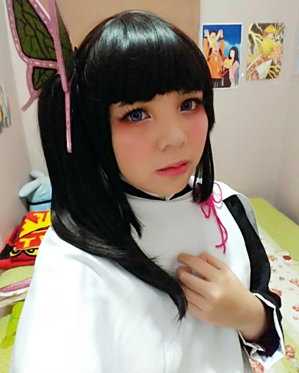 ชมคอสเพลย์ตัวละคร สึยุริ คะนะโอะ หรือ ซึยูริ คานาโอะ Tsuyuri Kanao ในดาบพิฆาตอสูร หรือ Demon Slayer: Kimetsu no Yaiba