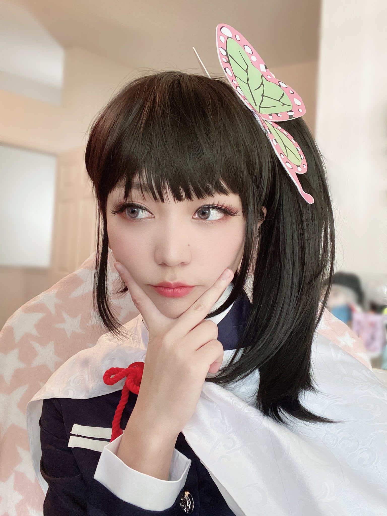 ชมคอสเพลย์ตัวละคร สึยุริ คะนะโอะ หรือ ซึยูริ คานาโอะ Tsuyuri Kanao ในดาบพิฆาตอสูร หรือ Demon Slayer: Kimetsu no Yaiba