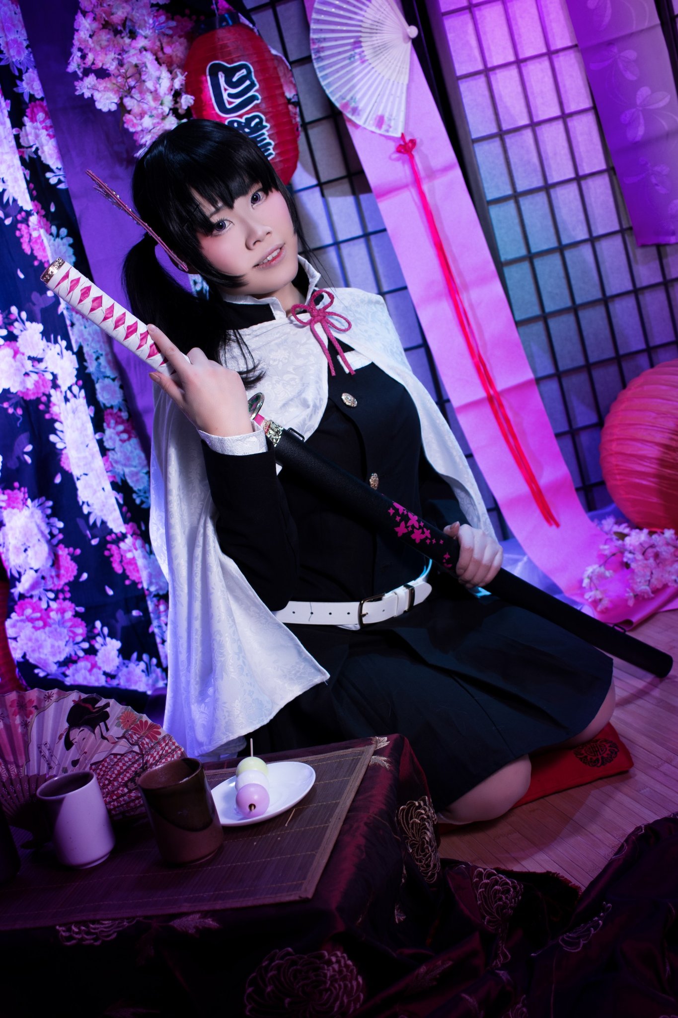 ชมคอสเพลย์ตัวละคร สึยุริ คะนะโอะ หรือ ซึยูริ คานาโอะ Tsuyuri Kanao ในดาบพิฆาตอสูร หรือ Demon Slayer: Kimetsu no Yaiba