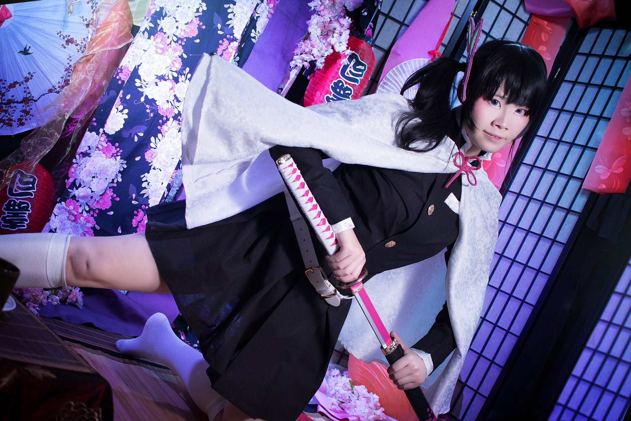 ชมคอสเพลย์ตัวละคร สึยุริ คะนะโอะ หรือ ซึยูริ คานาโอะ Tsuyuri Kanao ในดาบพิฆาตอสูร หรือ Demon Slayer: Kimetsu no Yaiba