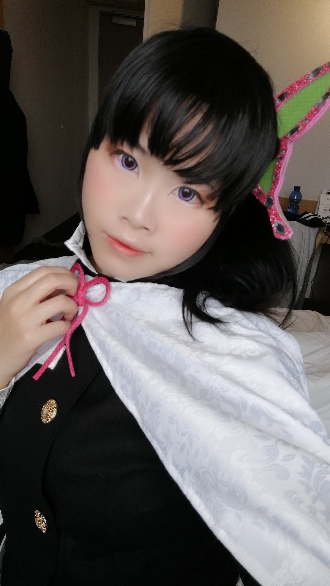 ชมคอสเพลย์ตัวละคร สึยุริ คะนะโอะ หรือ ซึยูริ คานาโอะ Tsuyuri Kanao ในดาบพิฆาตอสูร หรือ Demon Slayer: Kimetsu no Yaiba