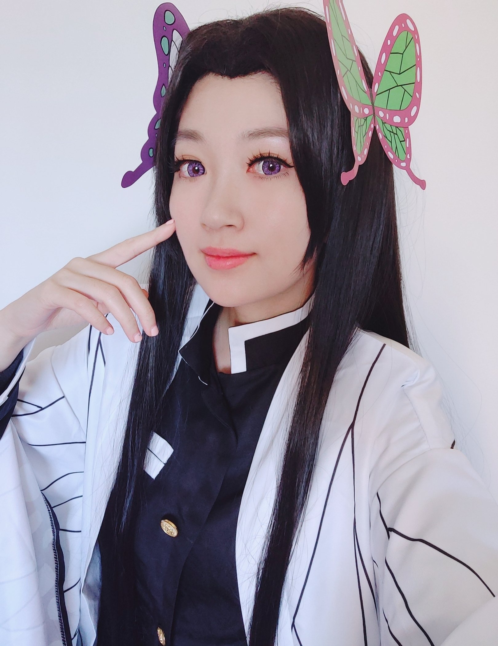 ชมคอสเพลย์ตัวละคร สึยุริ คะนะโอะ หรือ ซึยูริ คานาโอะ Tsuyuri Kanao ในดาบพิฆาตอสูร หรือ Demon Slayer: Kimetsu no Yaiba