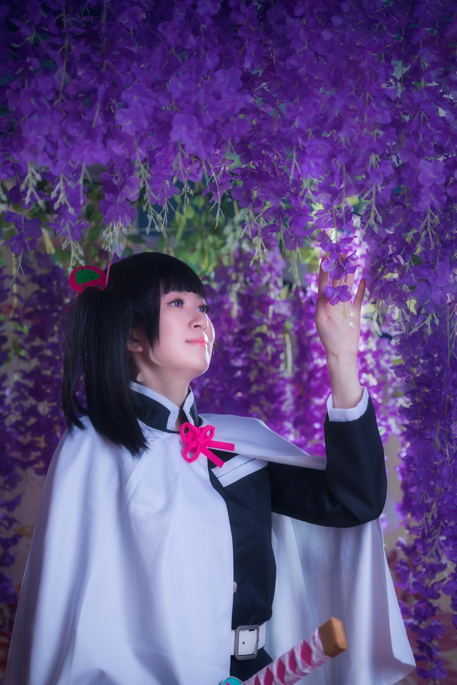 ชมคอสเพลย์ตัวละคร สึยุริ คะนะโอะ หรือ ซึยูริ คานาโอะ Tsuyuri Kanao ในดาบพิฆาตอสูร หรือ Demon Slayer: Kimetsu no Yaiba