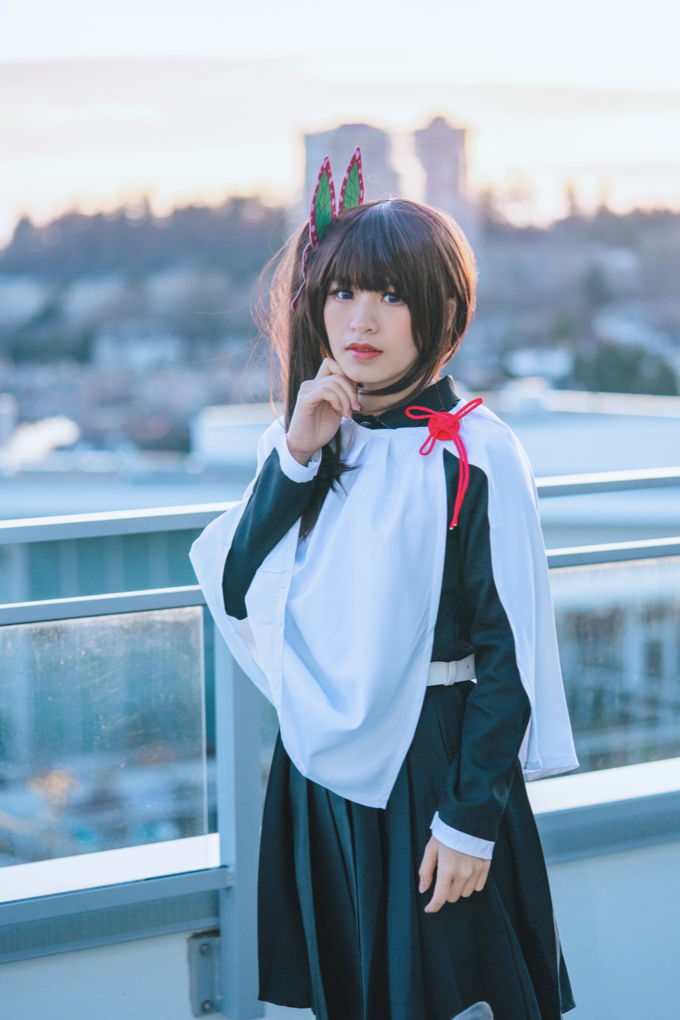 ชมคอสเพลย์ตัวละคร สึยุริ คะนะโอะ หรือ ซึยูริ คานาโอะ Tsuyuri Kanao ในดาบพิฆาตอสูร หรือ Demon Slayer: Kimetsu no Yaiba