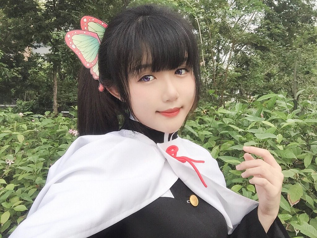 ชมคอสเพลย์ตัวละคร สึยุริ คะนะโอะ หรือ ซึยูริ คานาโอะ Tsuyuri Kanao ในดาบพิฆาตอสูร หรือ Demon Slayer: Kimetsu no Yaiba