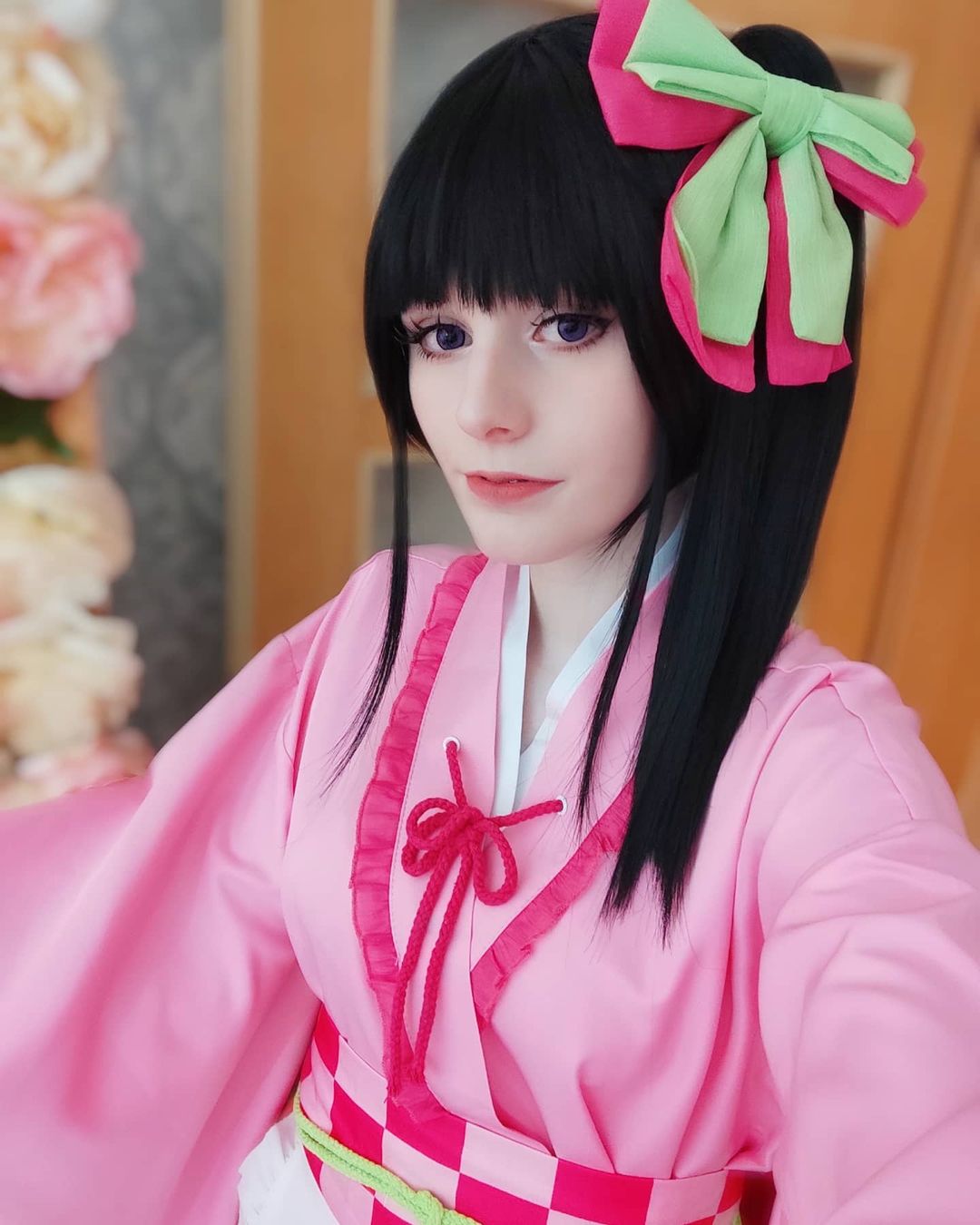 ชมคอสเพลย์ตัวละคร สึยุริ คะนะโอะ หรือ ซึยูริ คานาโอะ Tsuyuri Kanao ในดาบพิฆาตอสูร หรือ Demon Slayer: Kimetsu no Yaiba