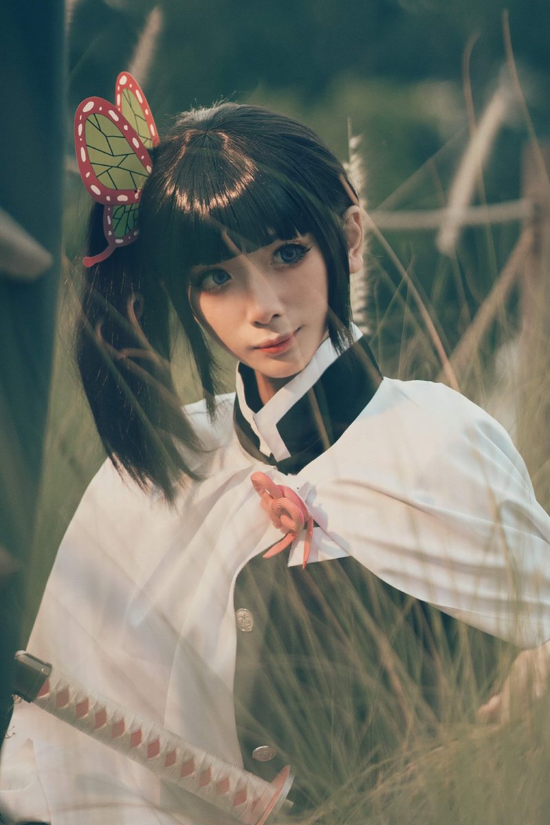 ชมคอสเพลย์ตัวละคร สึยุริ คะนะโอะ หรือ ซึยูริ คานาโอะ Tsuyuri Kanao ในดาบพิฆาตอสูร หรือ Demon Slayer: Kimetsu no Yaiba