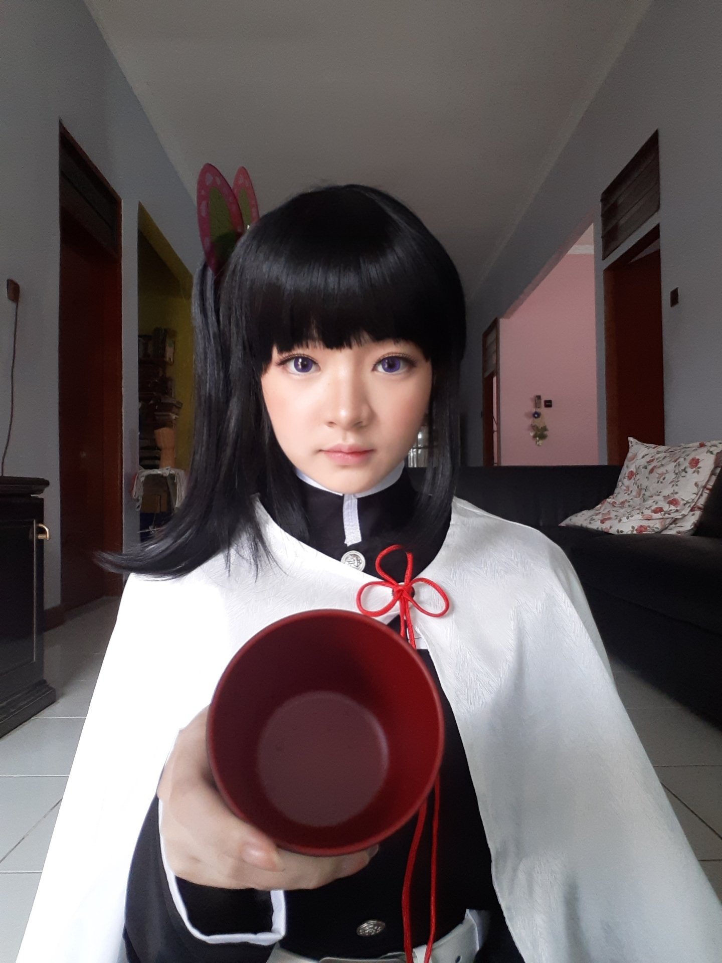 ชมคอสเพลย์ตัวละคร สึยุริ คะนะโอะ หรือ ซึยูริ คานาโอะ Tsuyuri Kanao ในดาบพิฆาตอสูร หรือ Demon Slayer: Kimetsu no Yaiba