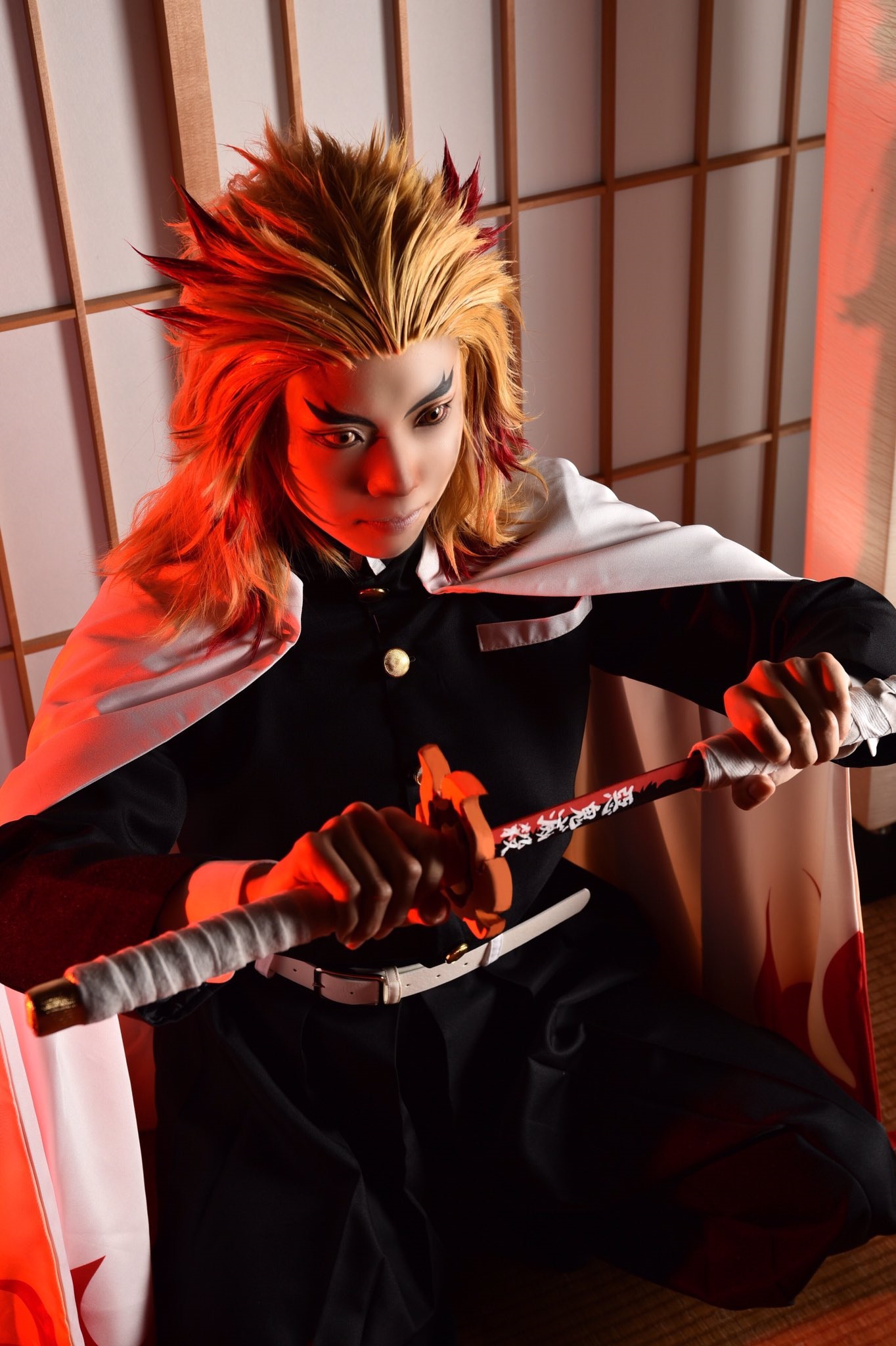 คอสเพลย์ เคียวจูโร่ ใน Kimetsu no Yaiba ดาบพิฆาตอสูร จาก 4warakyo7