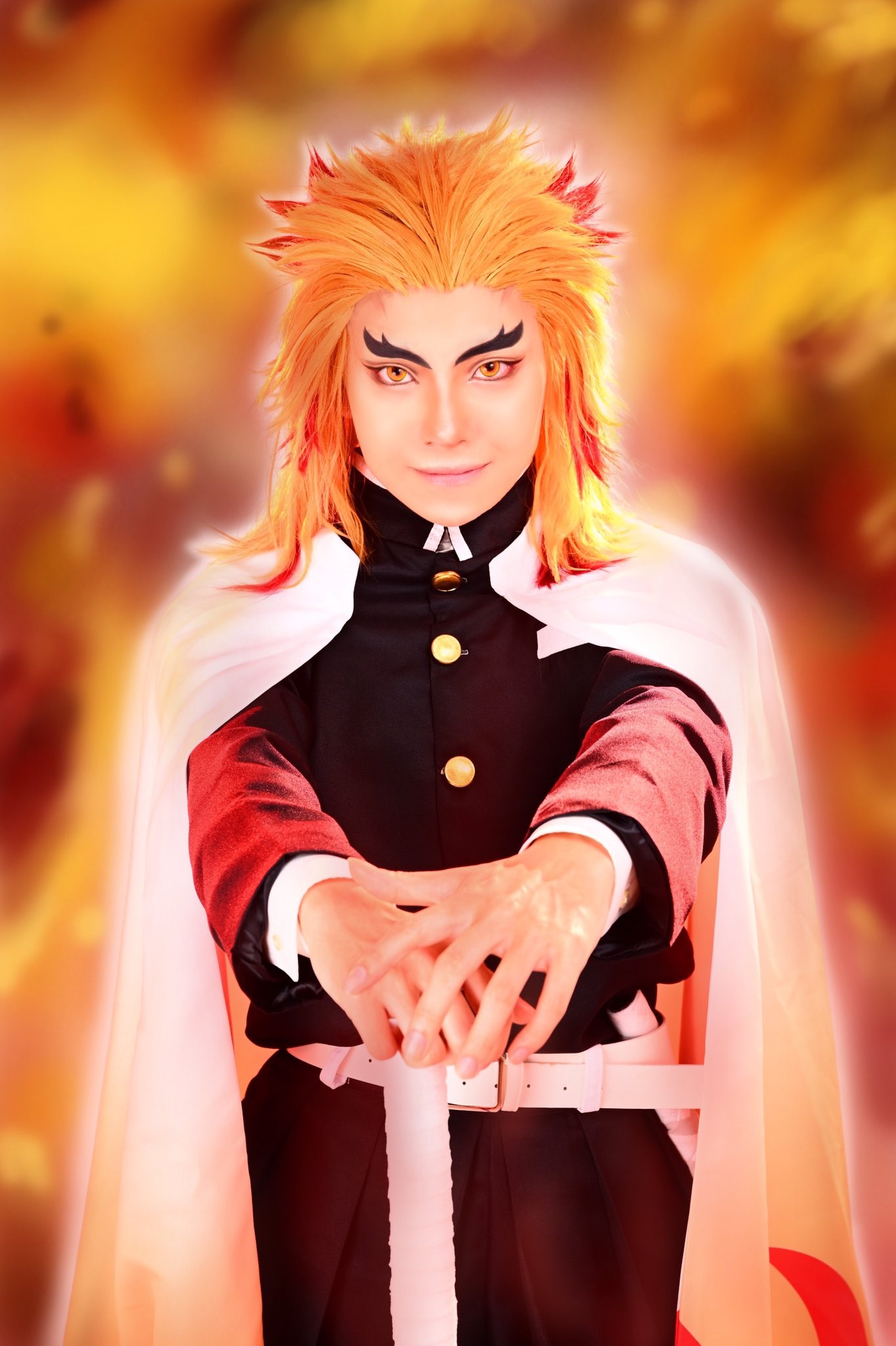 คอสเพลย์ เคียวจูโร่ ใน Kimetsu no Yaiba ดาบพิฆาตอสูร จาก 4warakyo7