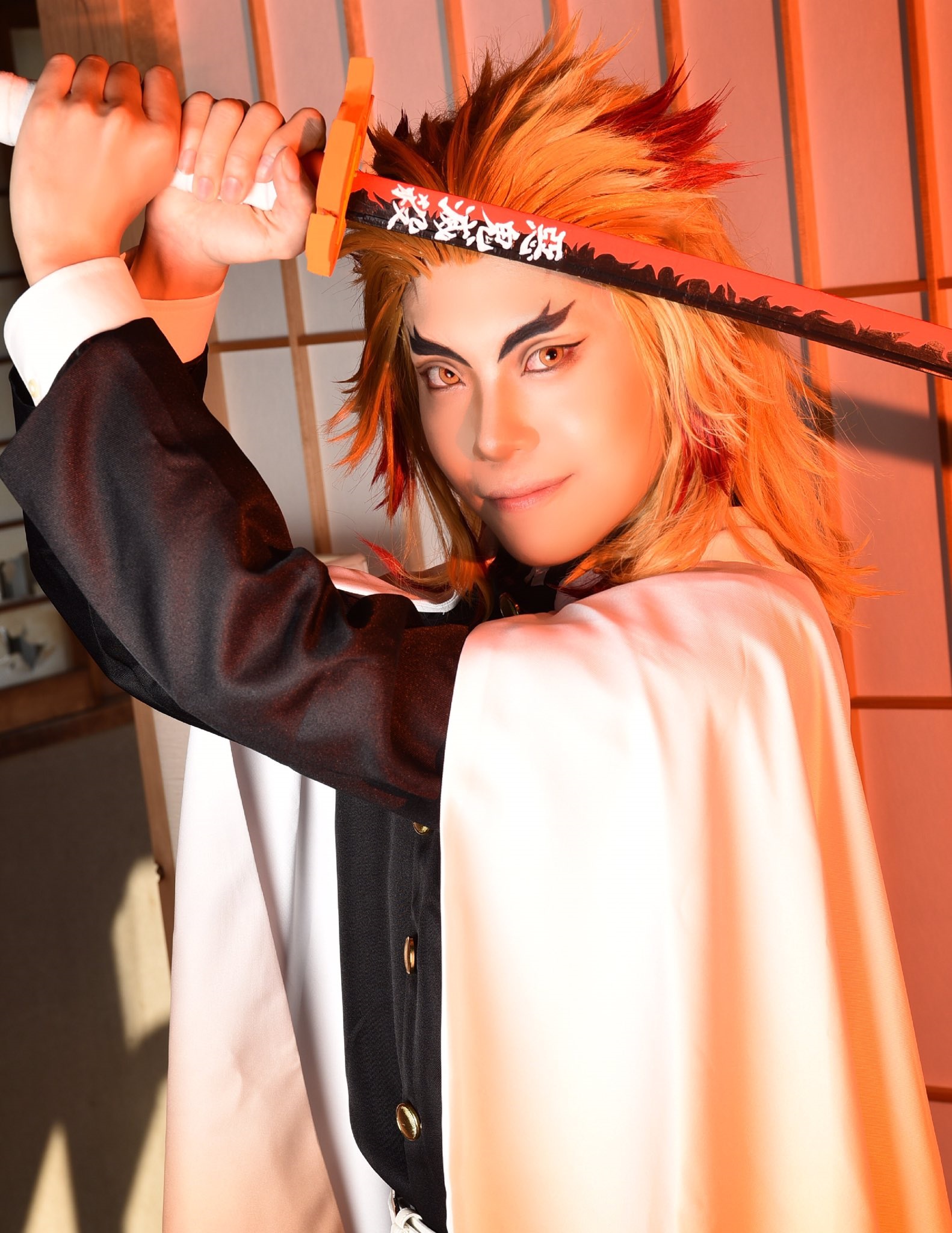 คอสเพลย์ เคียวจูโร่ ใน Kimetsu no Yaiba ดาบพิฆาตอสูร จาก 4warakyo7