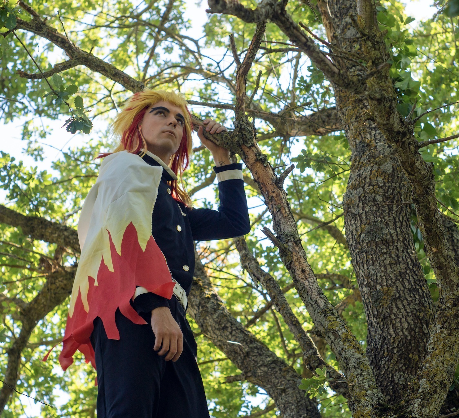 คอสเพลย์ เคียวจูโร่ ใน Kimetsu no Yaiba ดาบพิฆาตอสูร จาก BlackFox