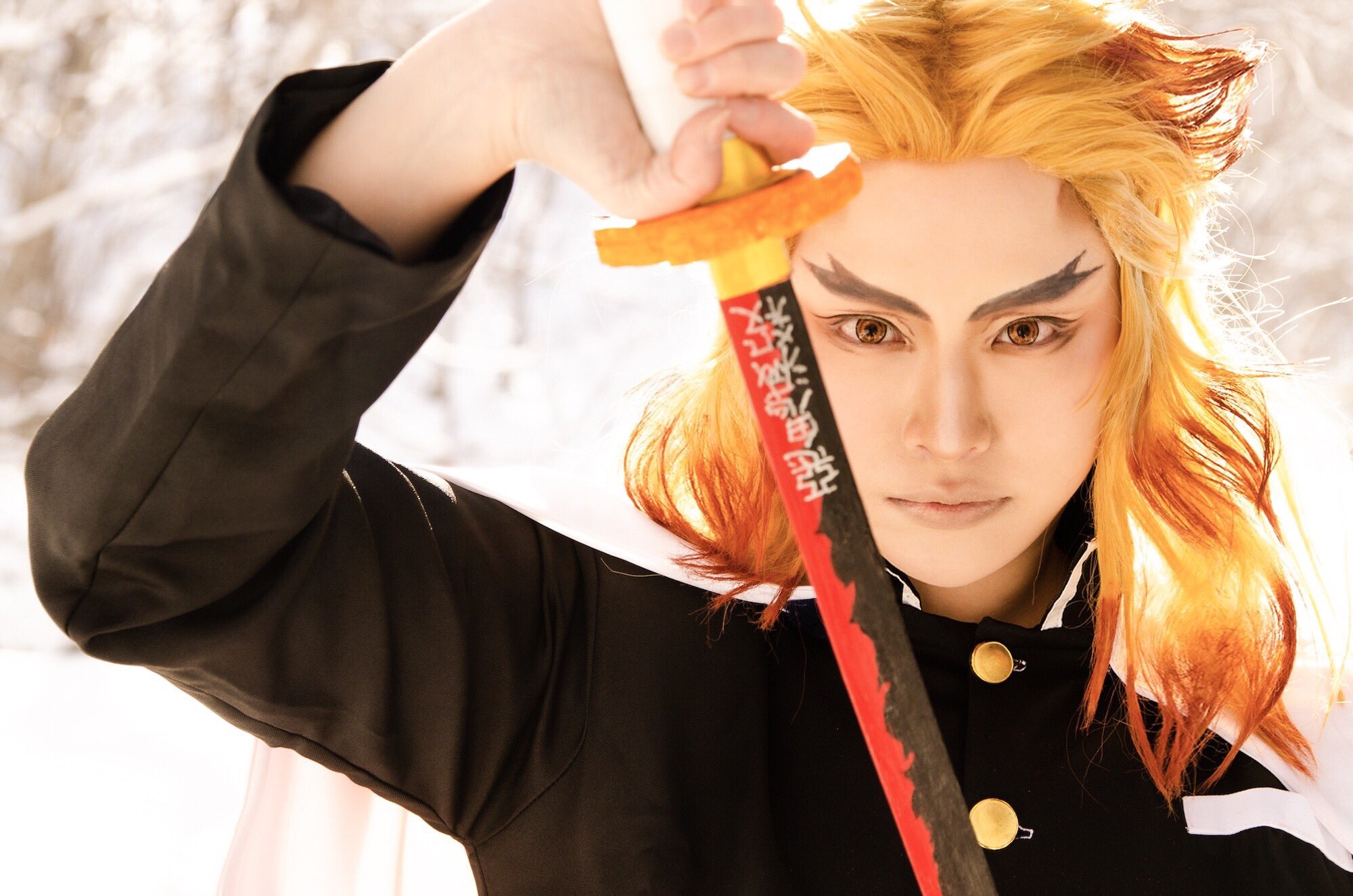 คอสเพลย์ เคียวจูโร่ ใน Kimetsu no Yaiba ดาบพิฆาตอสูร จาก COS_a_o