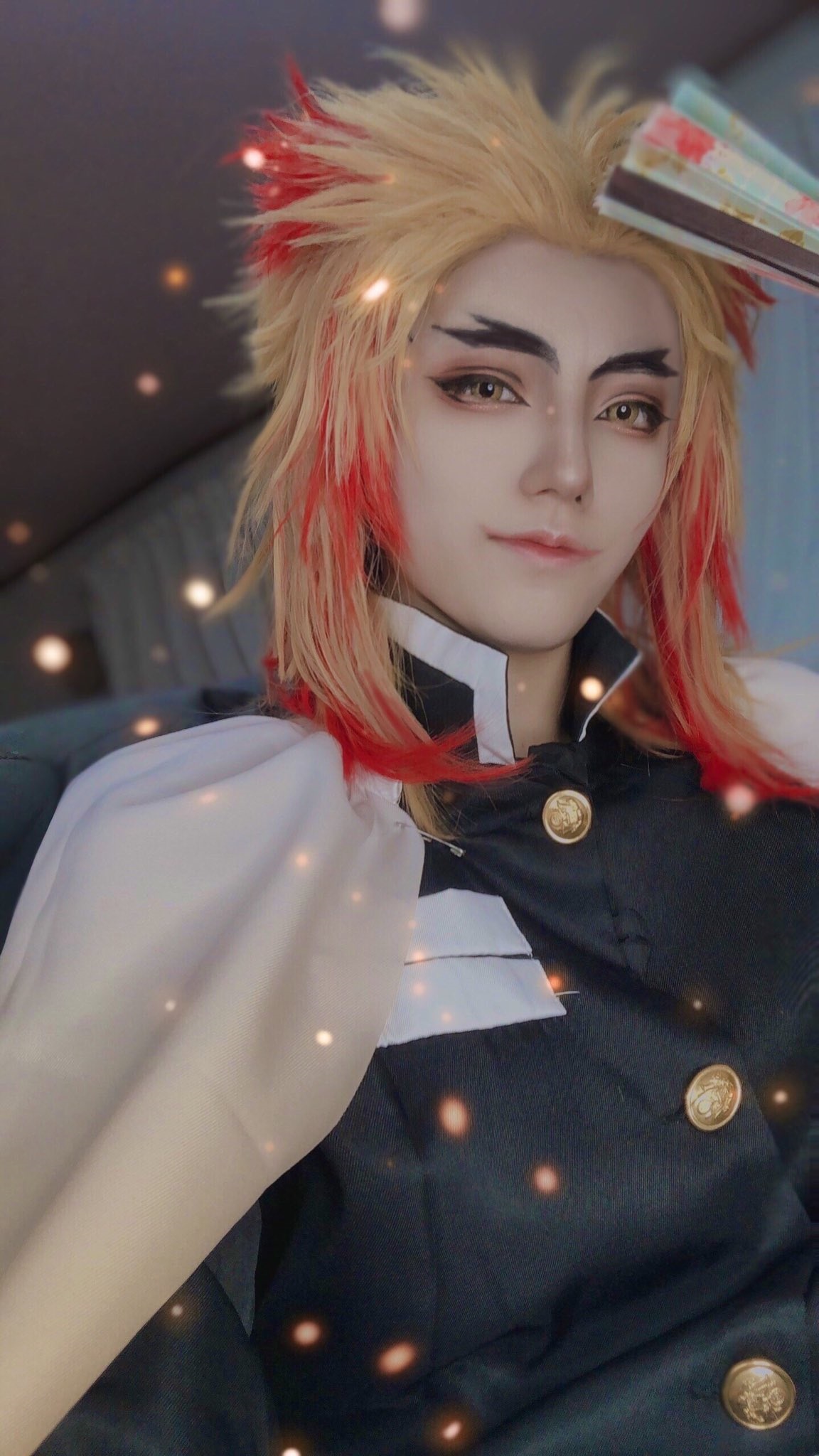 คอสเพลย์ เคียวจูโร่ ใน Kimetsu no Yaiba ดาบพิฆาตอสูร จาก Enbun__sio