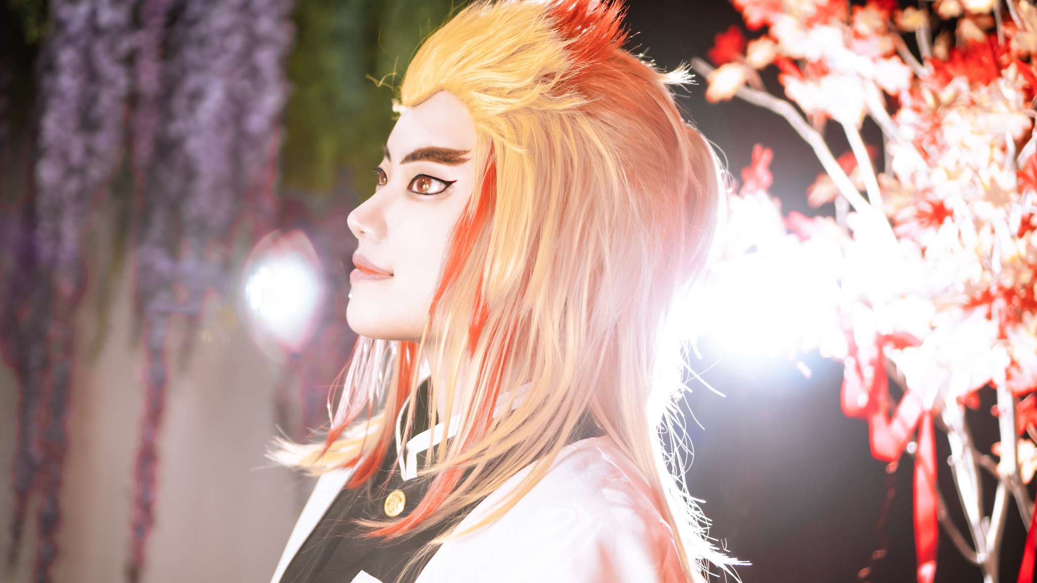 คอสเพลย์ เคียวจูโร่ ใน Kimetsu no Yaiba ดาบพิฆาตอสูร จาก Gaheon_cos