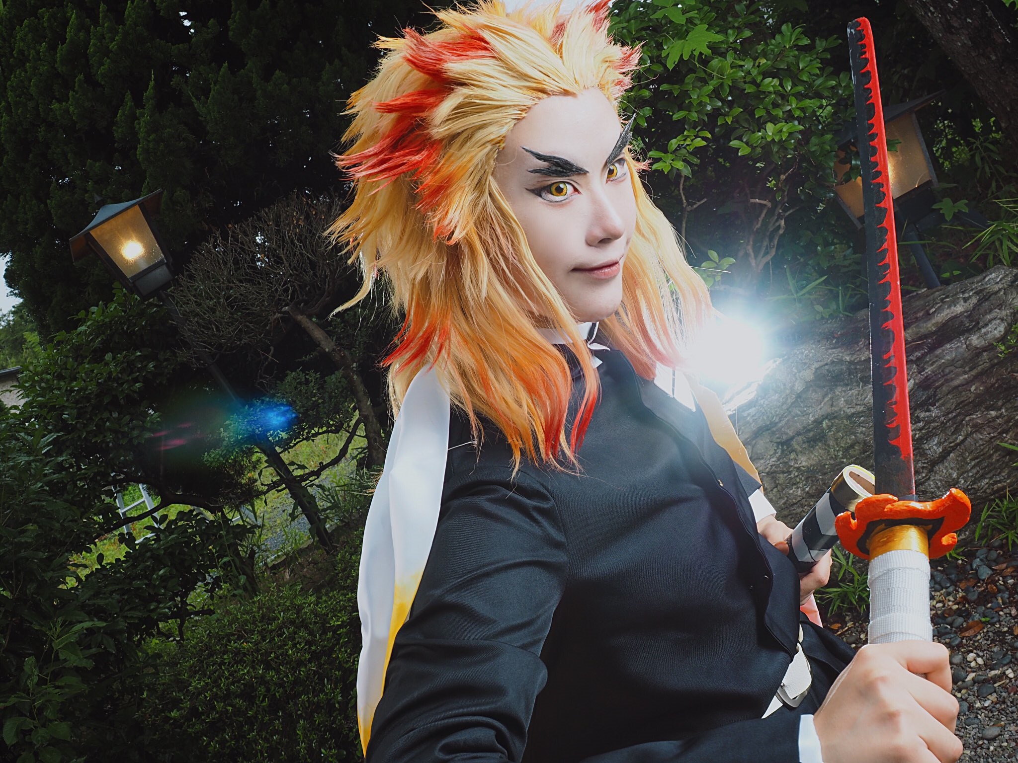 คอสเพลย์ เคียวจูโร่ ใน Kimetsu no Yaiba ดาบพิฆาตอสูร จาก O29_tabetai_O29