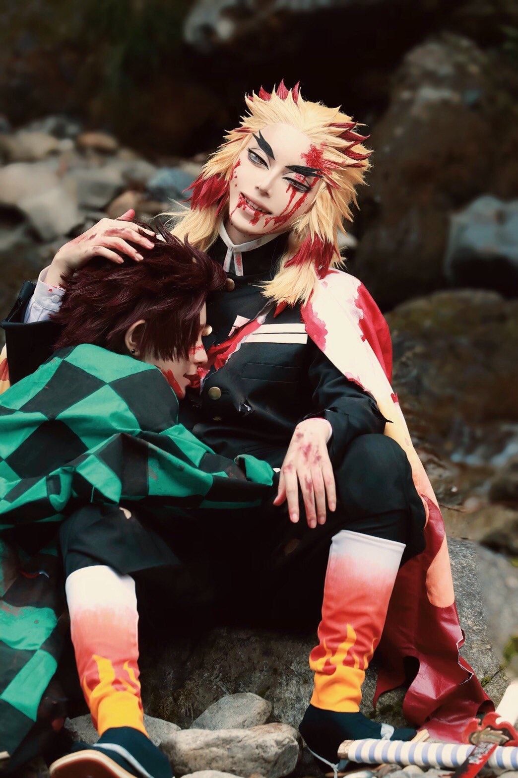 คอสเพลย์ เคียวจูโร่ ใน Kimetsu no Yaiba ดาบพิฆาตอสูร จาก Tubasa410