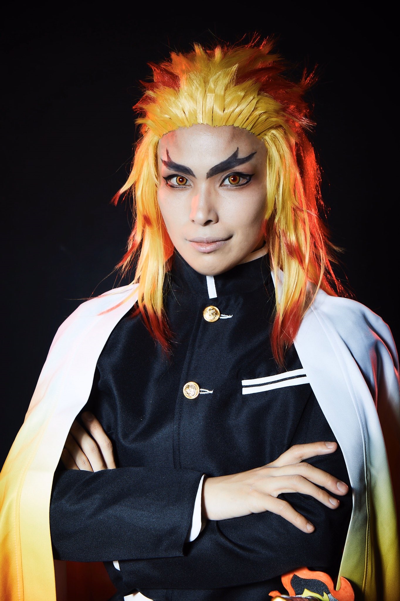 คอสเพลย์ เคียวจูโร่ ใน Kimetsu no Yaiba ดาบพิฆาตอสูร จาก heriotrope0306