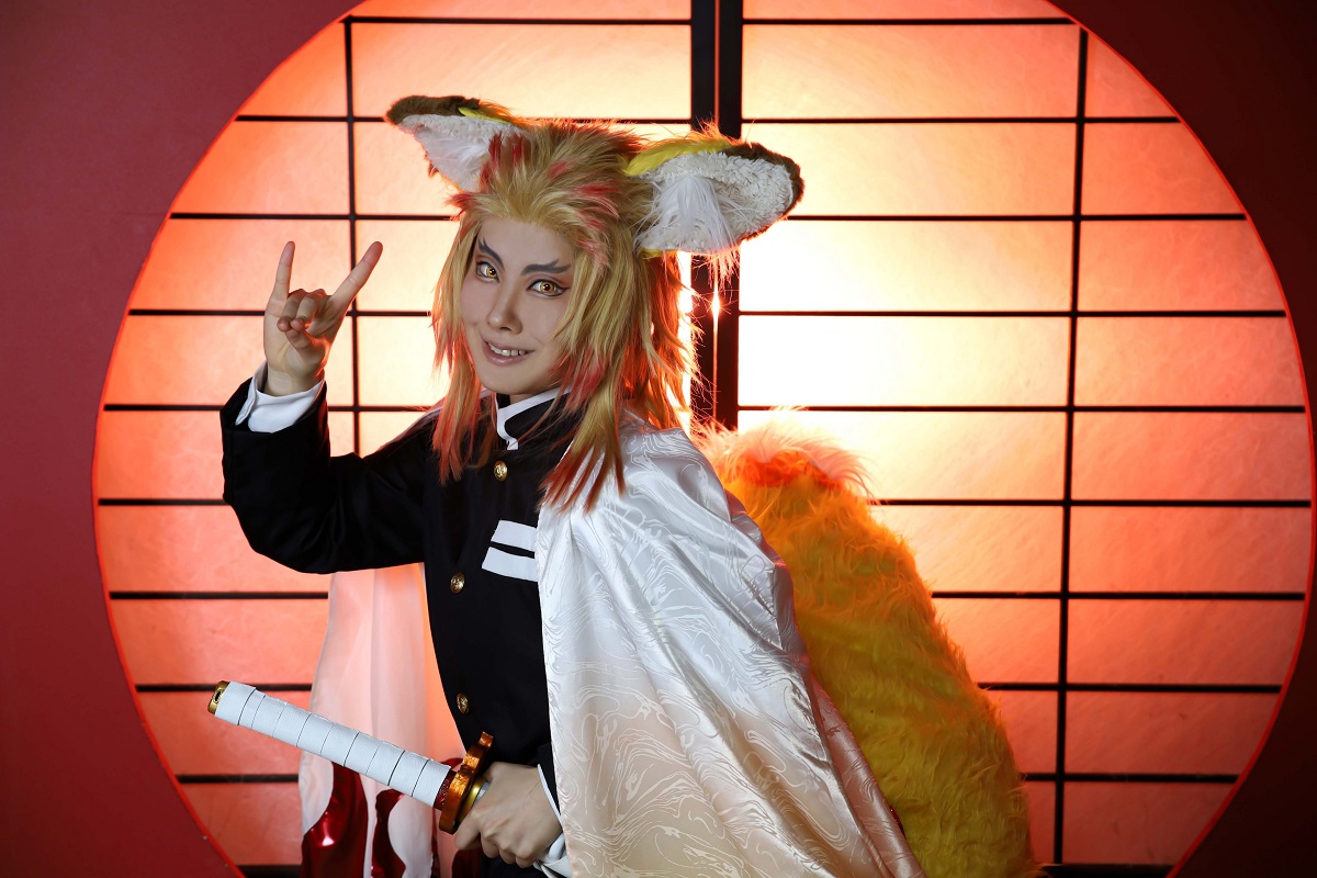 คอสเพลย์ เคียวจูโร่ ใน Kimetsu no Yaiba ดาบพิฆาตอสูร จาก kisekikk0407