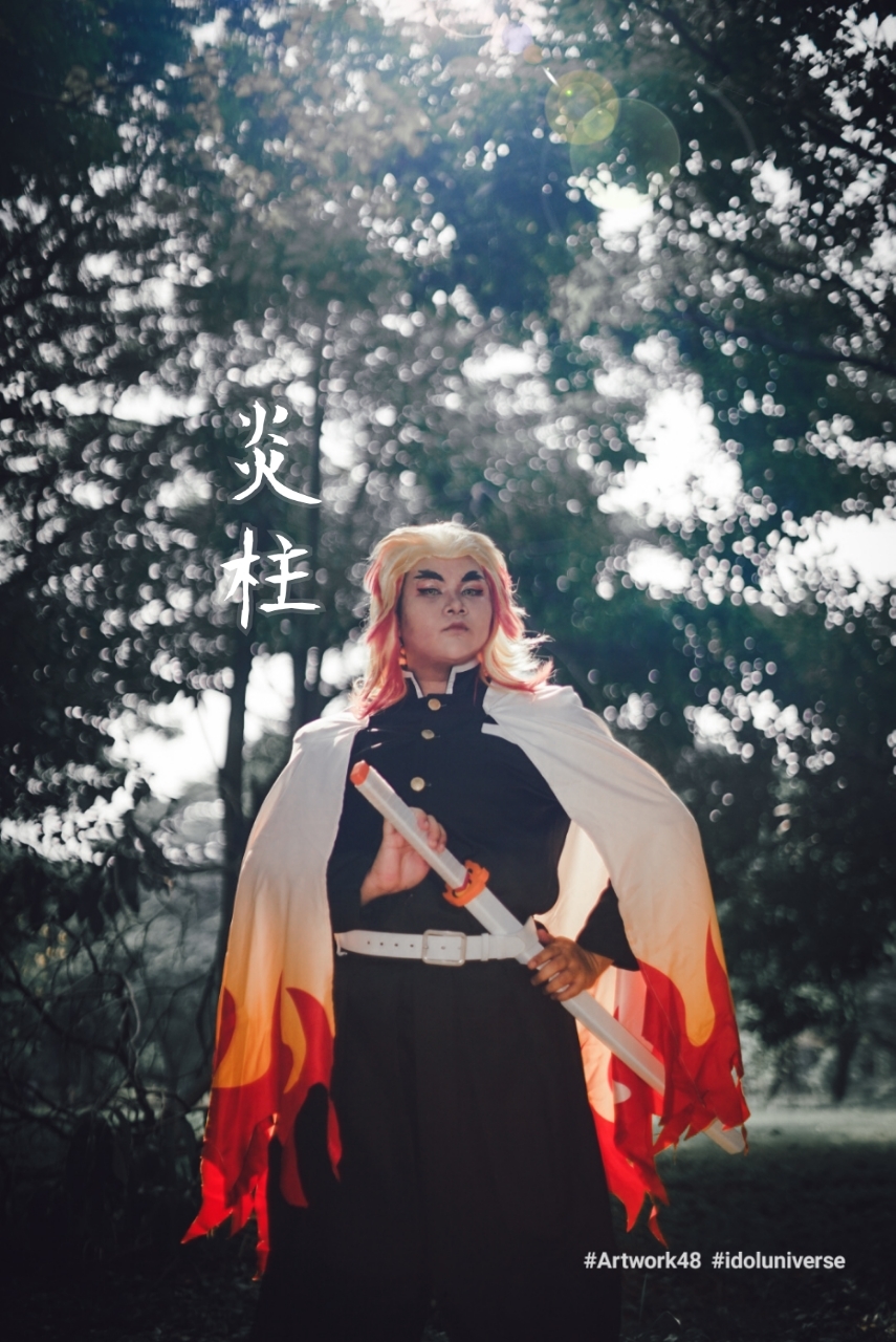 คอสเพลย์ เคียวจูโร่ ใน Kimetsu no Yaiba ดาบพิฆาตอสูร จาก kouga