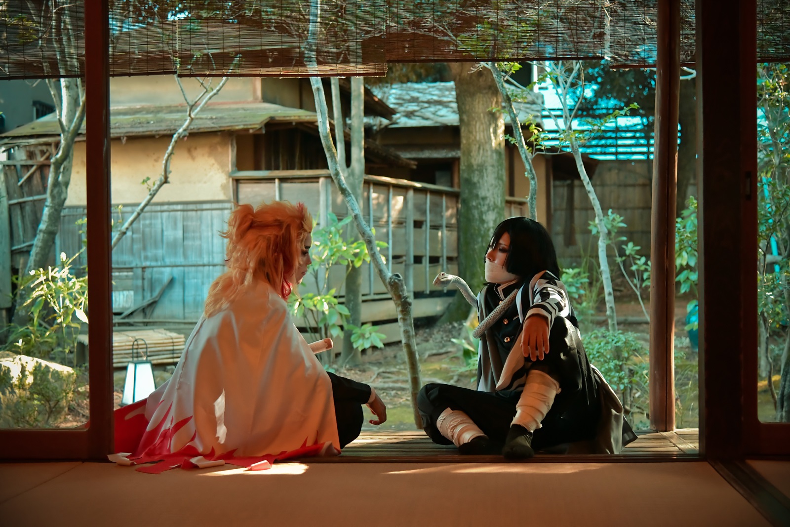 คอสเพลย์ เคียวจูโร่ ใน Kimetsu no Yaiba ดาบพิฆาตอสูร จาก maikachan00