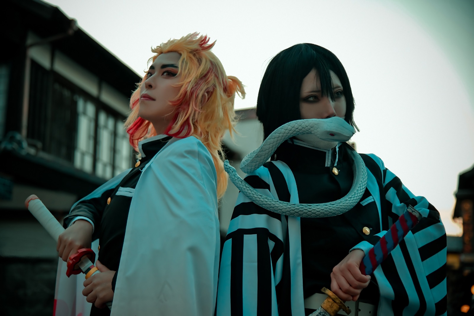 คอสเพลย์ เคียวจูโร่ ใน Kimetsu no Yaiba ดาบพิฆาตอสูร จาก maikachan00