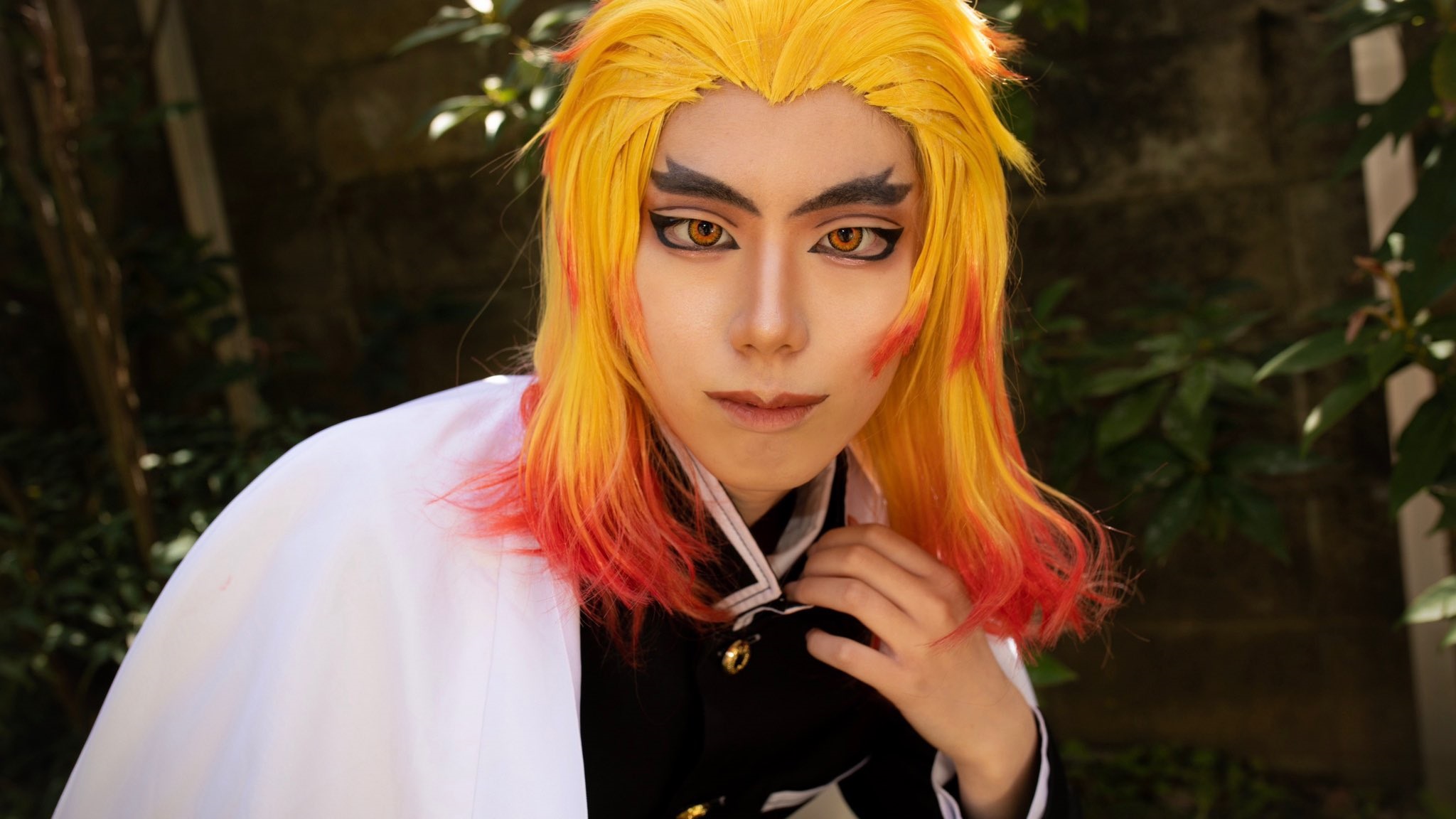 คอสเพลย์ เคียวจูโร่ ใน Kimetsu no Yaiba ดาบพิฆาตอสูร จาก ponchan_nanibou