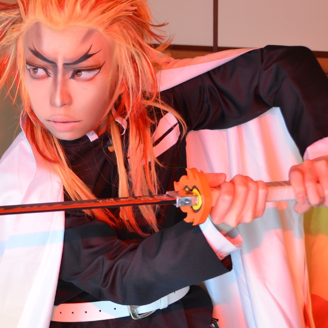 คอสเพลย์ เคียวจูโร่ ใน Kimetsu no Yaiba ดาบพิฆาตอสูร จาก ryougo