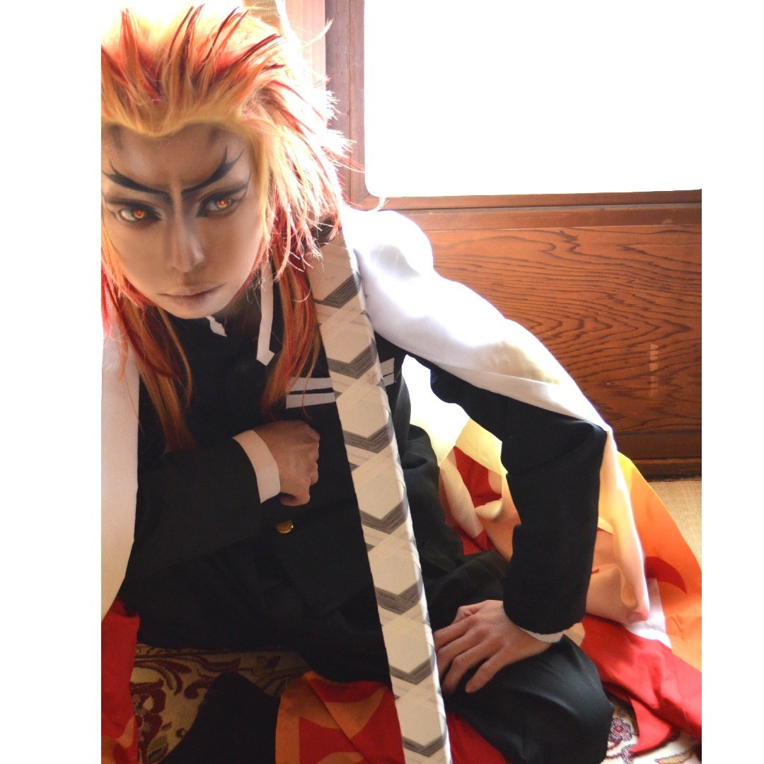 คอสเพลย์ เคียวจูโร่ ใน Kimetsu no Yaiba ดาบพิฆาตอสูร จาก ryougo