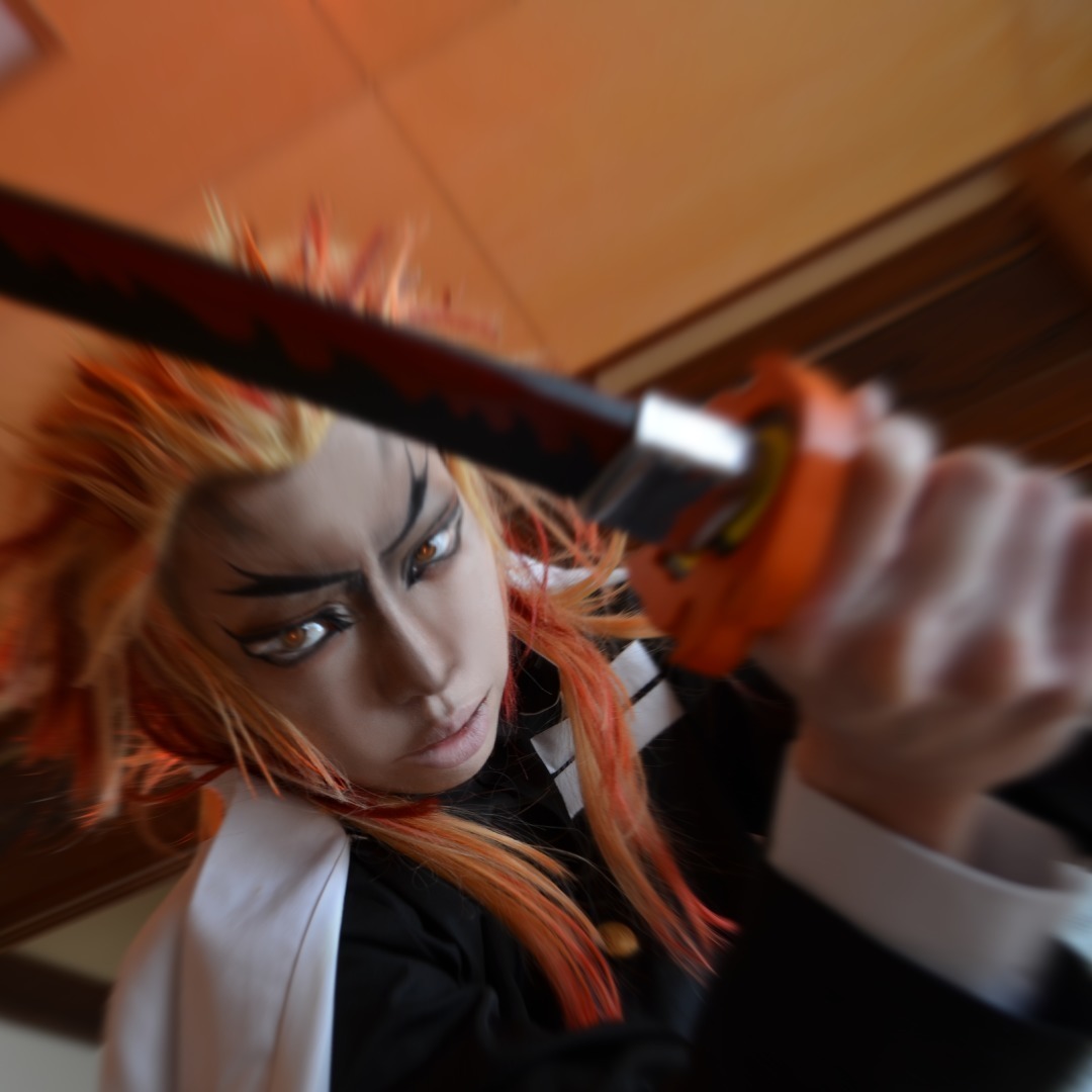คอสเพลย์ เคียวจูโร่ ใน Kimetsu no Yaiba ดาบพิฆาตอสูร จาก ryougo