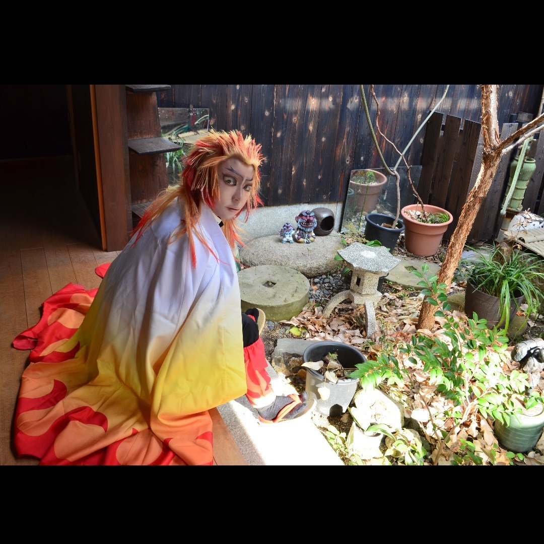 คอสเพลย์ เคียวจูโร่ ใน Kimetsu no Yaiba ดาบพิฆาตอสูร จาก ryougo