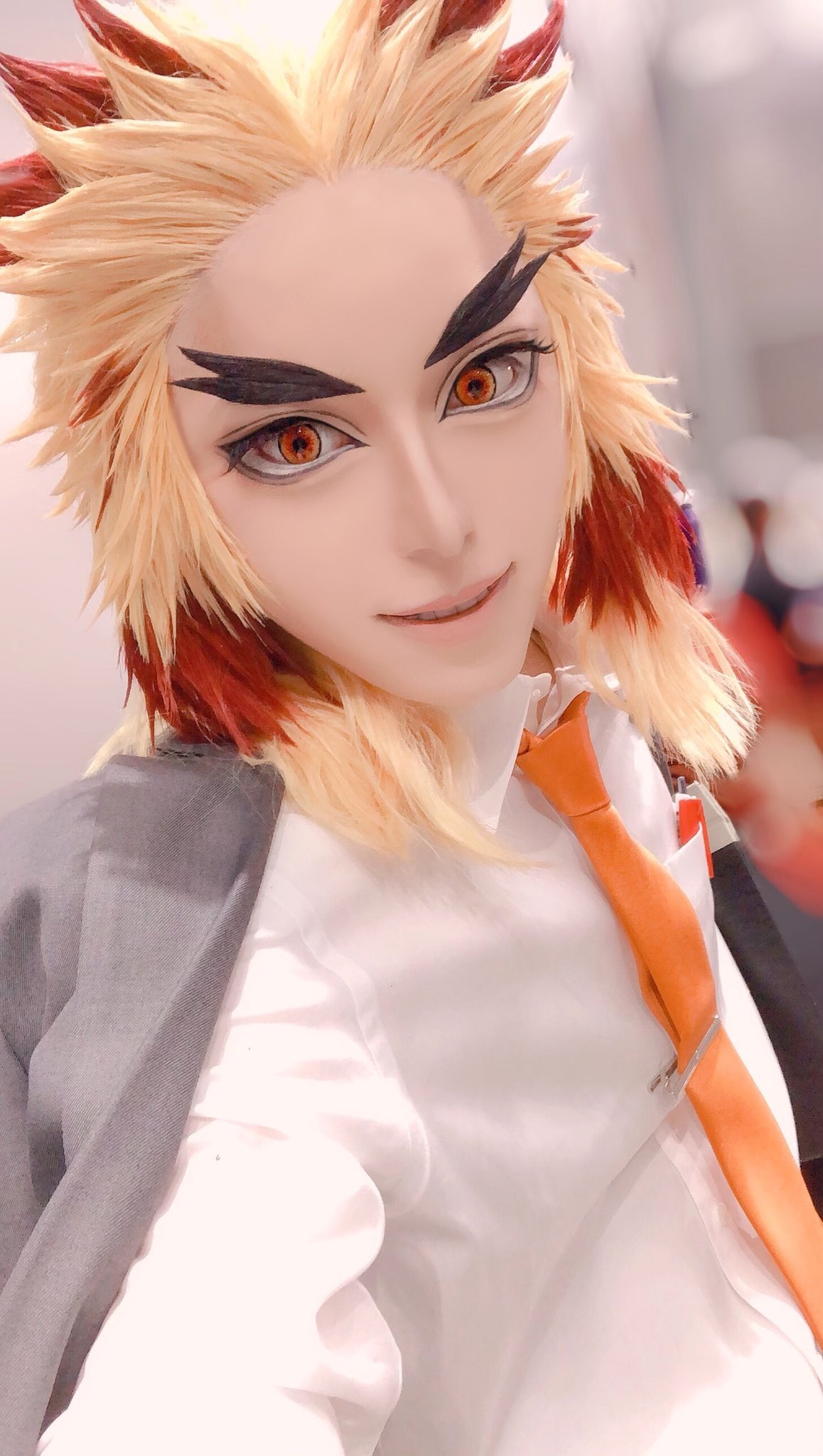 คอสเพลย์ เคียวจูโร่ ใน Kimetsu no Yaiba ดาบพิฆาตอสูร จาก show_saki