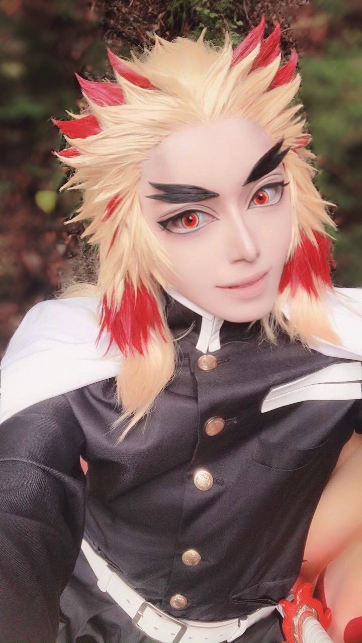 คอสเพลย์ เคียวจูโร่ ใน Kimetsu no Yaiba ดาบพิฆาตอสูร จาก show_saki