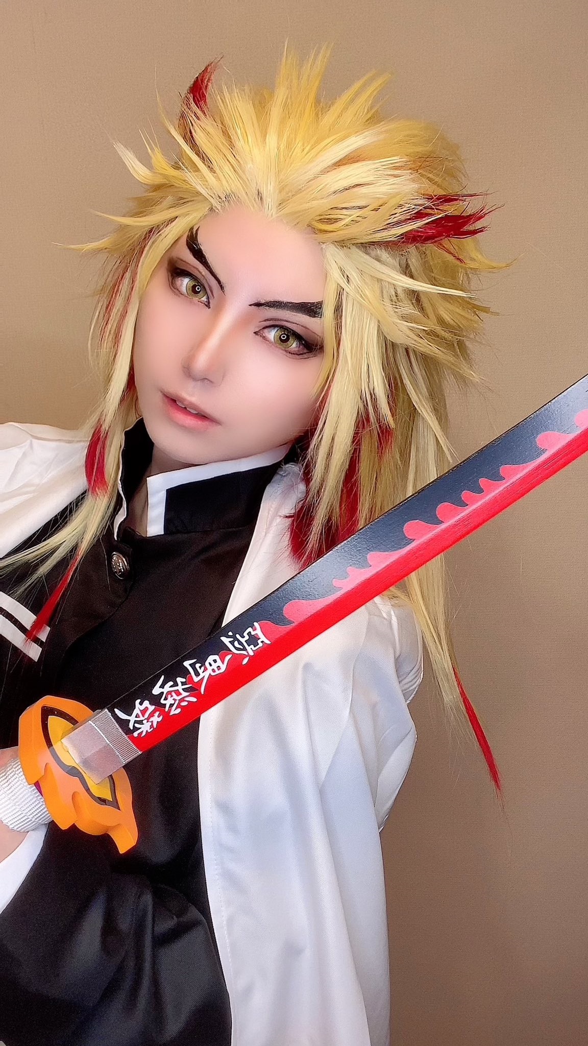 คอสเพลย์ เคียวจูโร่ ใน Kimetsu no Yaiba ดาบพิฆาตอสูร จาก sio0716