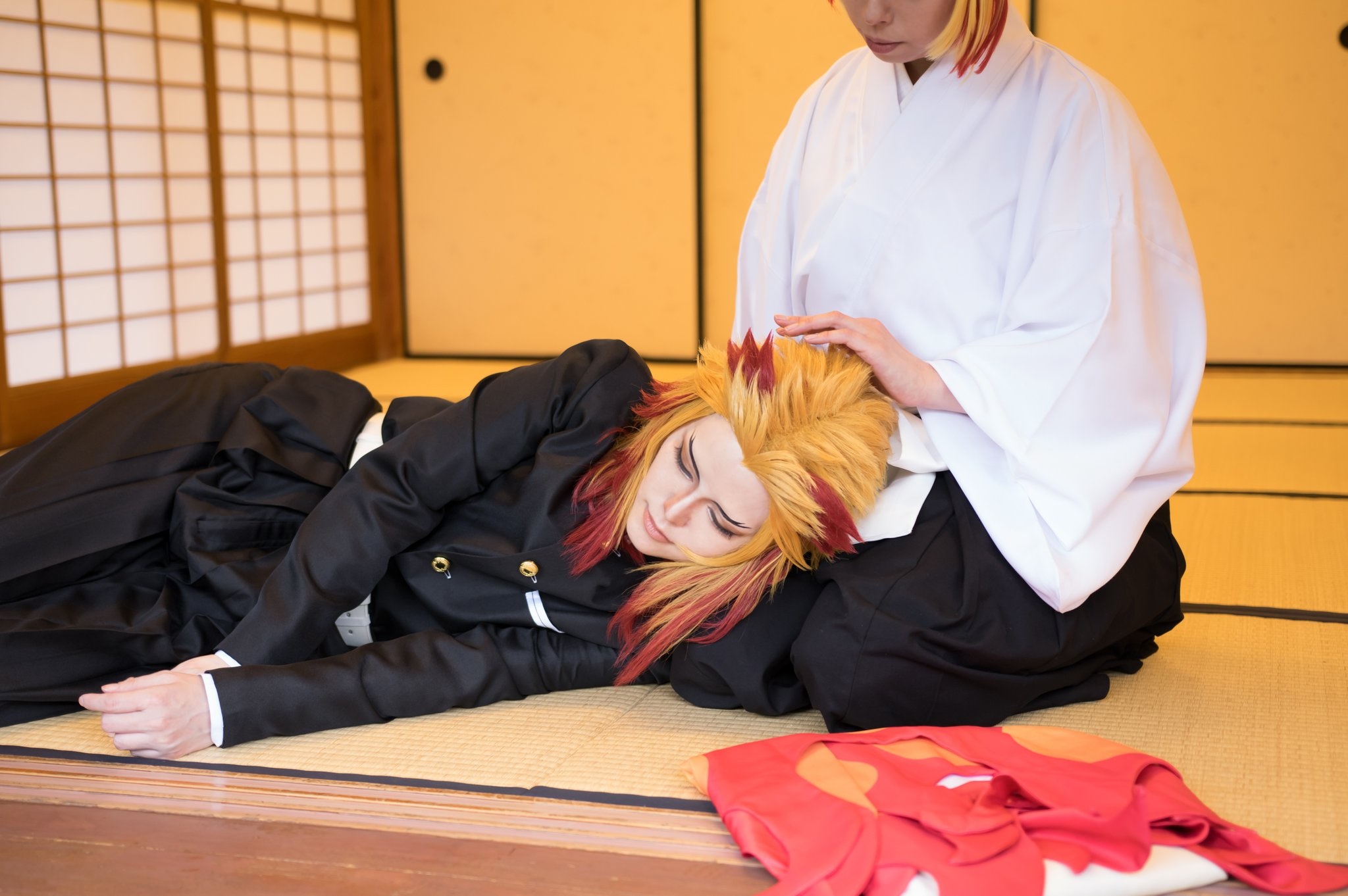 คอสเพลย์ เคียวจูโร่ ใน Kimetsu no Yaiba ดาบพิฆาตอสูร จาก wy_dc5v