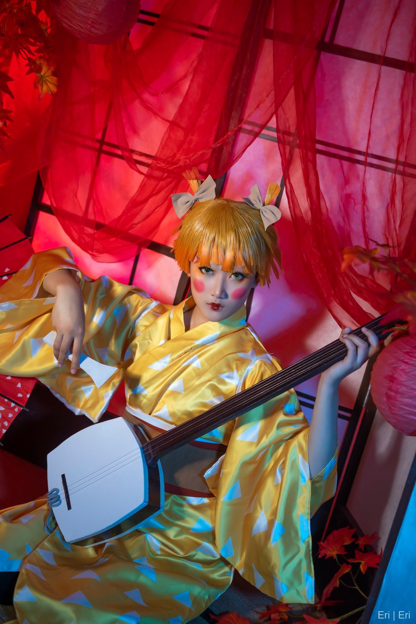 คอสเพลย์ เซ็นอิตสึ ใน Kimetsu no Yaiba ดาบพิฆาตอสูร จาก CosplayerEriko