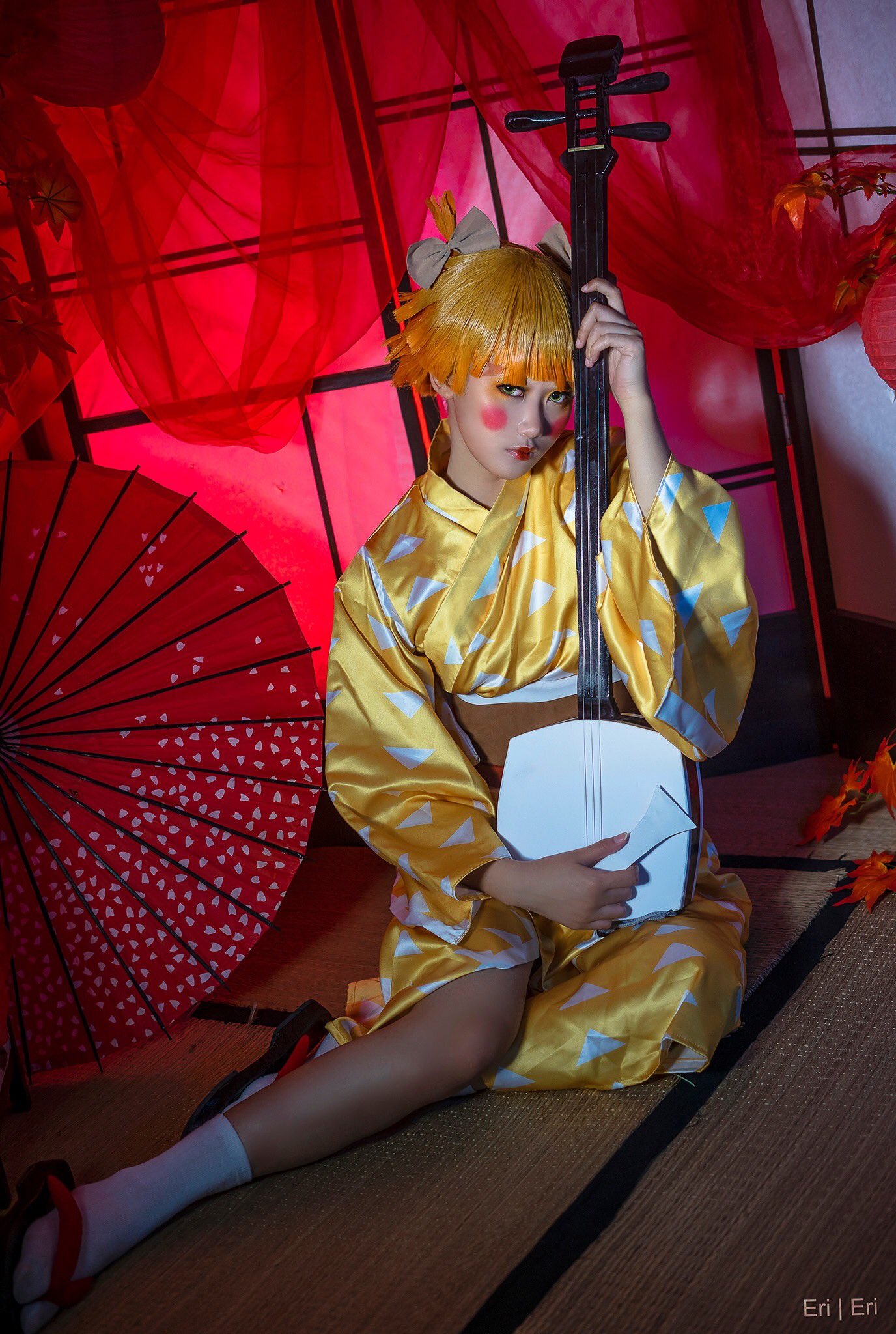 คอสเพลย์ เซ็นอิตสึ ใน Kimetsu no Yaiba ดาบพิฆาตอสูร จาก CosplayerEriko