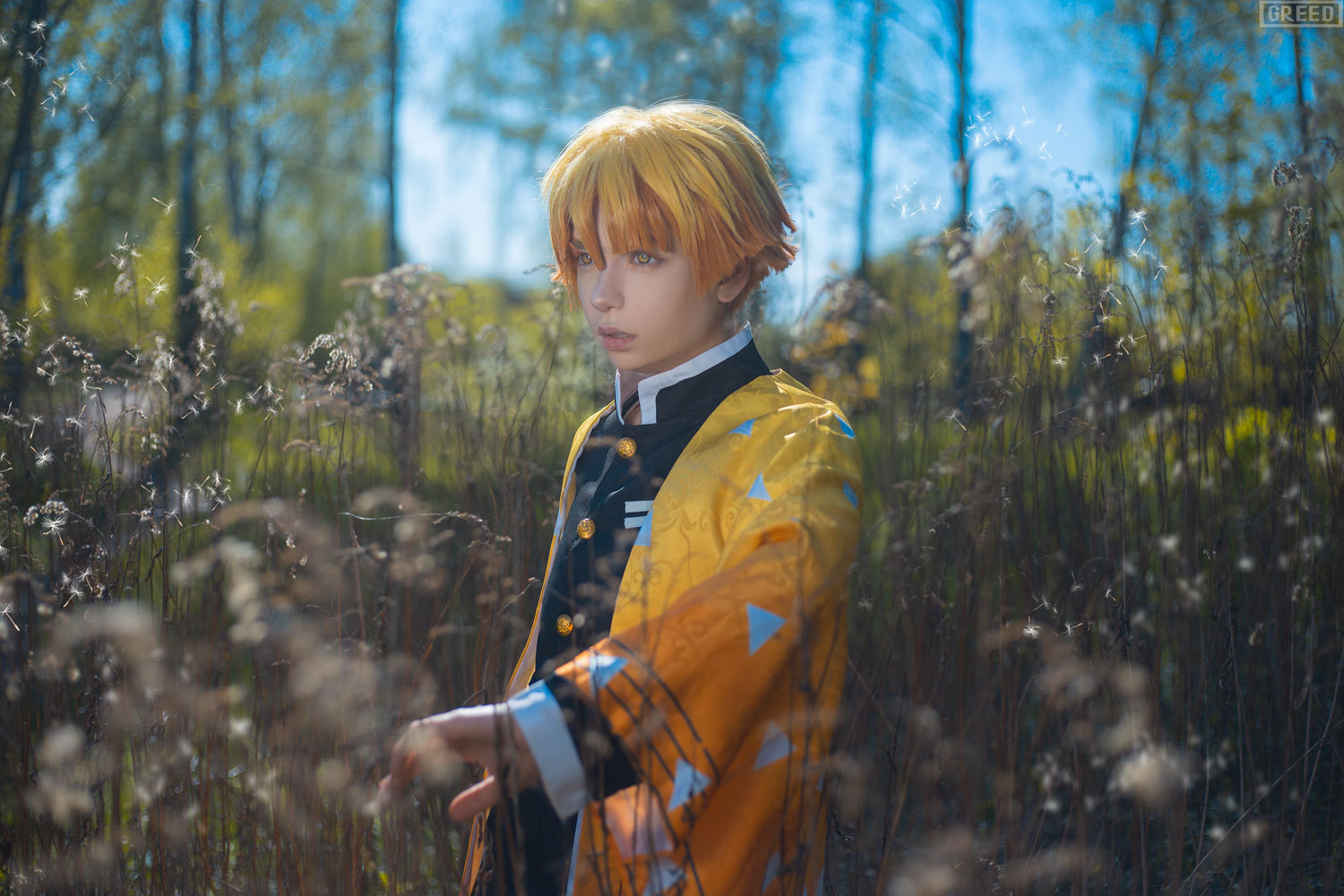 คอสเพลย์ เซ็นอิตสึ ใน Kimetsu no Yaiba ดาบพิฆาตอสูร จาก Major Dryania