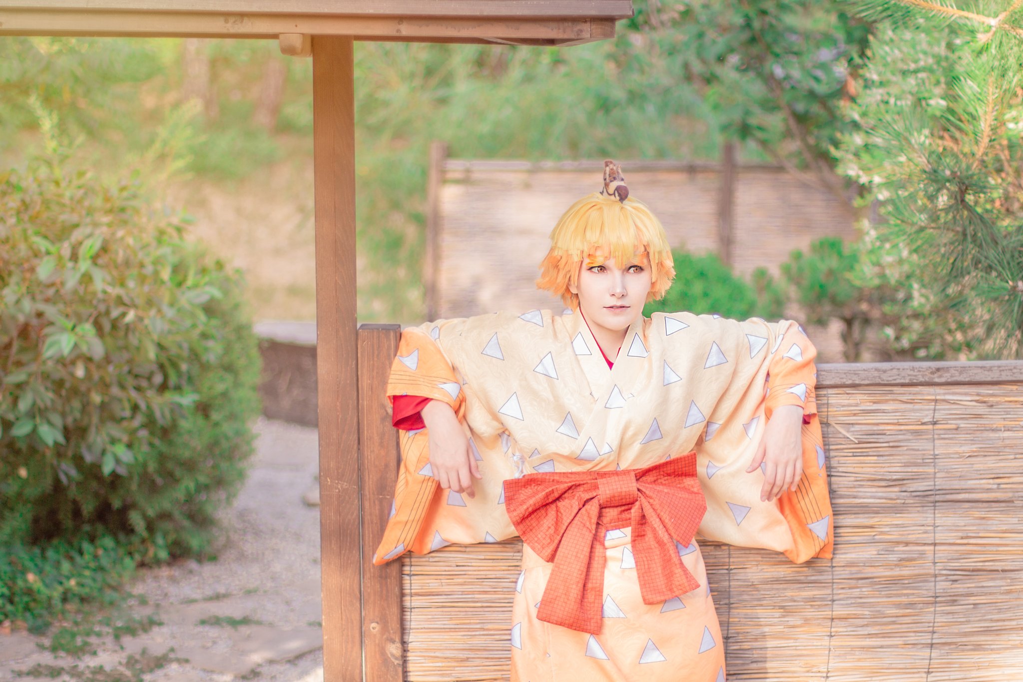 คอสเพลย์ เซ็นอิตสึ ใน Kimetsu no Yaiba ดาบพิฆาตอสูร จาก Sinitsa_cos