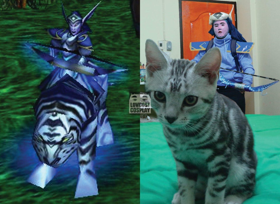 คอสเพลย์ Mirana จากเกม DOTA 2 จาก lowcost_cosplay