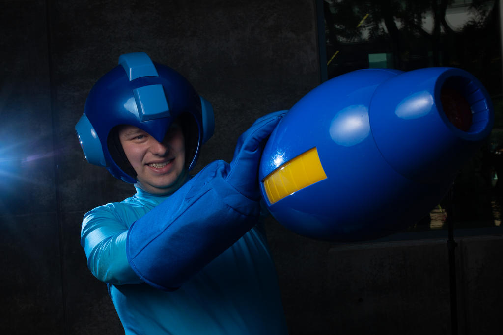 คอสเพลย์เกม Megaman หรือ Rockman จาก MegaLinkJoland