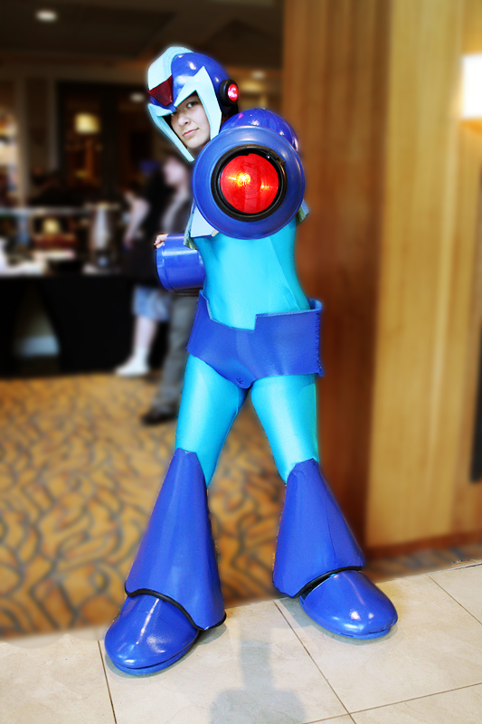 คอสเพลย์เกม Megaman หรือ Rockman จาก TheNin10dork